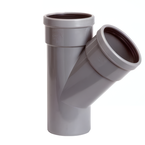 PVC T-stuk 45° 110 SN8 2M/S