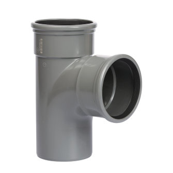 PVC T-stuk 90° 160 SN8 M/M/S