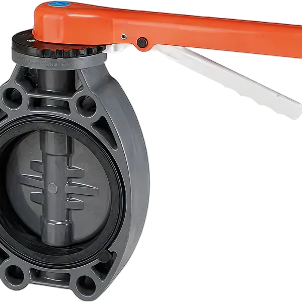 PVC Vlinderklep 160mm