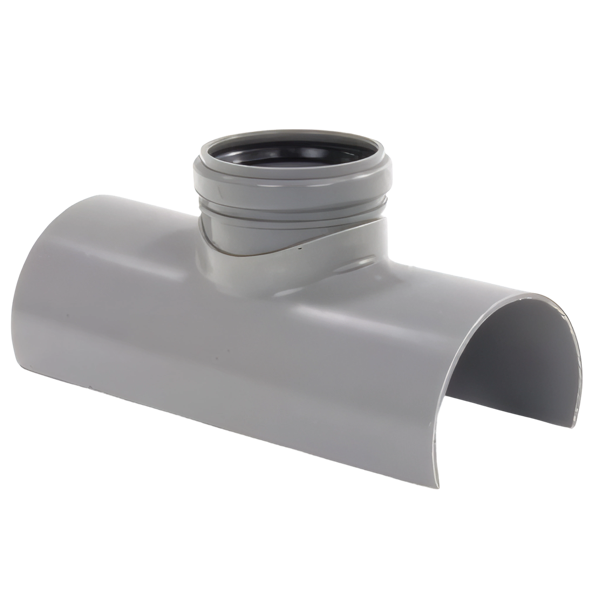 PVC Zadelstuk 110 x 75, mof