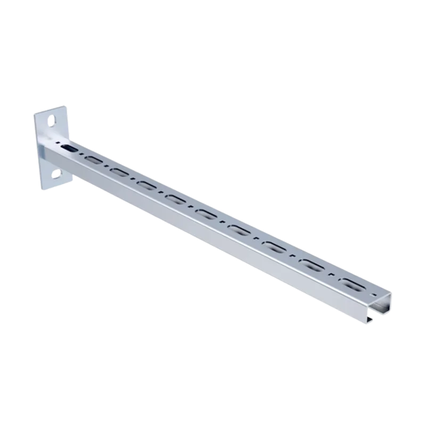 Railconsole 34x20 - 2,0 lengte 630 mm elvz