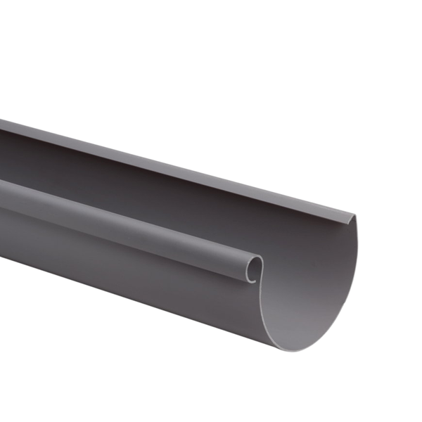 S-lon mastgoot 150mm grijs L= 2M