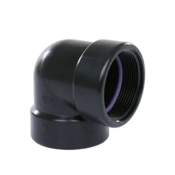 Self-Seal PP knie 90° 1"