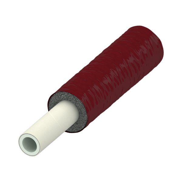 TECEflex Alupex buis PE-Xc/Al/PE-RT, rood geïsoleerd, 32 RS