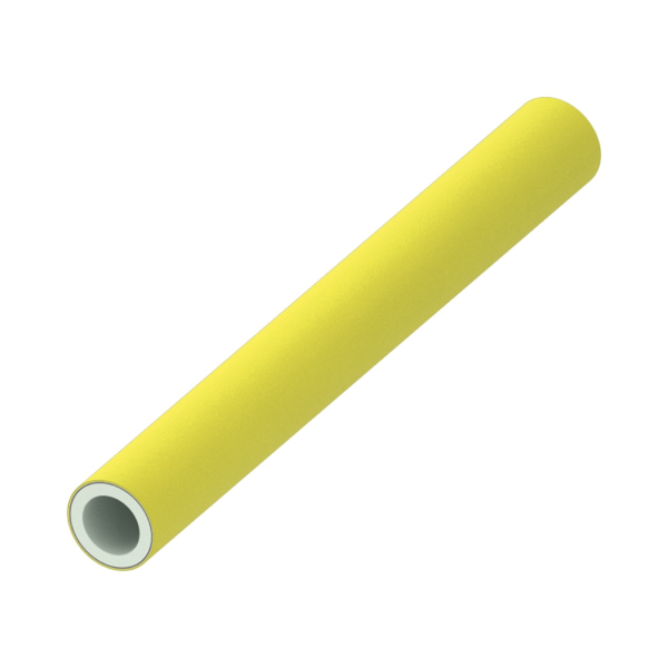 TECEflex Alupexbuis PE-Xc/Al/PE-RT gas geel,  63, L= 5 m