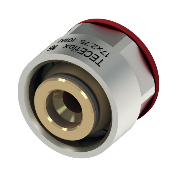 TECEflex knelkoppeling voor TECEflex alupex buis,  14 x 3/4"