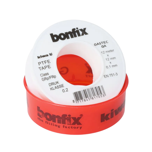Teflon tape KIWA/GASTEC 12mm x 0,10 x 12m