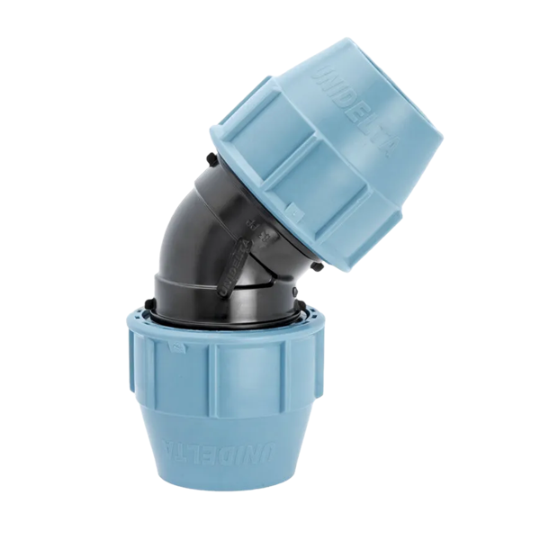 Unidelta PP Knie 45° d 63