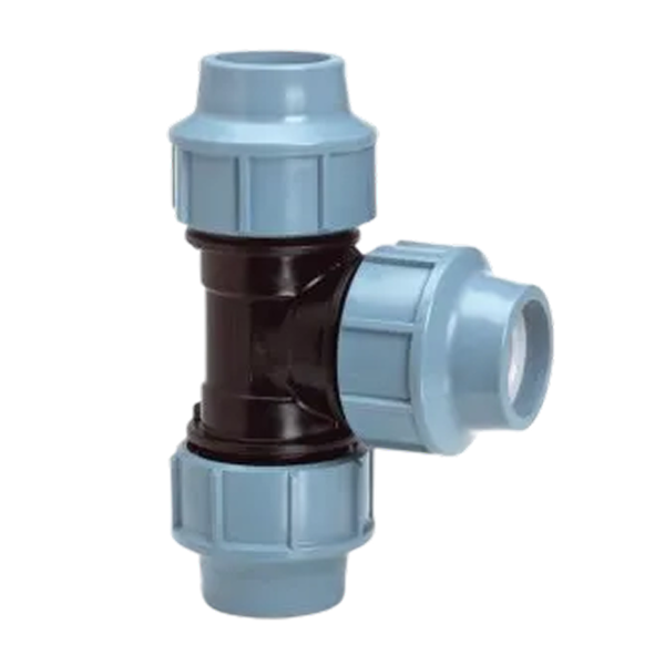 Unidelta PP T-stuk, 16 x 16 x 16