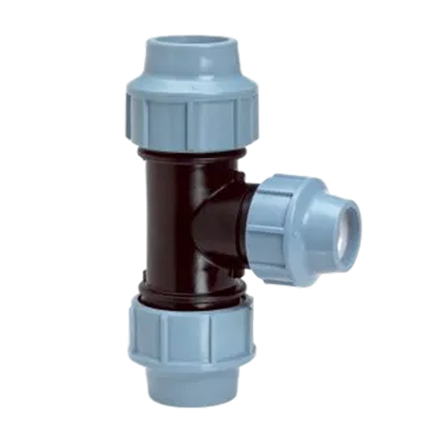 Unidelta PP Verloop T-stuk, 63 x 50 x 63