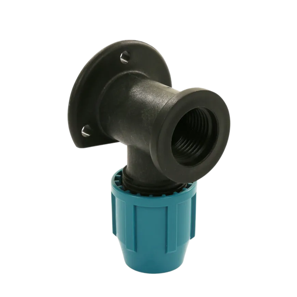 Unifit muurplaat 16 x 1/2" binnendraad kunststof