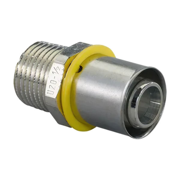 Uponor MLC gas Press MLC puntstuk 20mmx3/4"bu