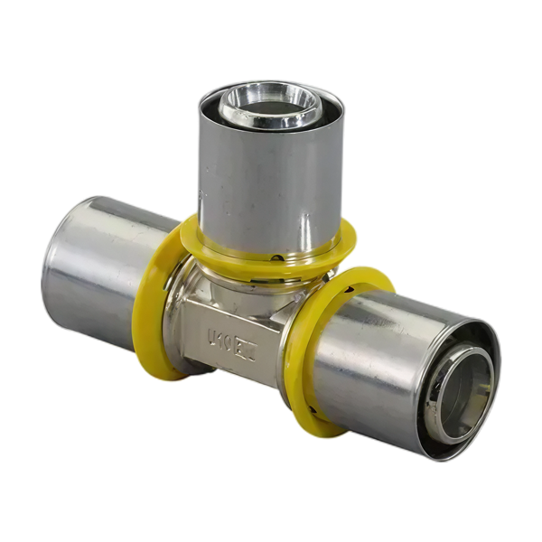 Uponor MLC gas Press MLC T-stuk 20x20x20mm