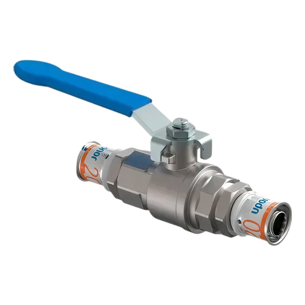 Uponor S-Press kogelkraan met hendel 20mm