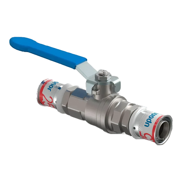 Uponor S-Press kogelkraan met hendel 25mm