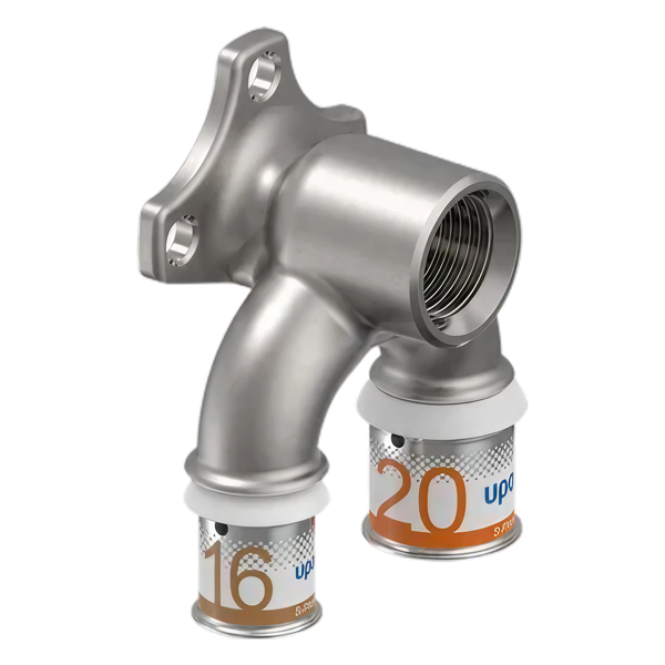 Uponor S-Press Plus Aqua pers U-muurplaat 16x1/2"bix20mm