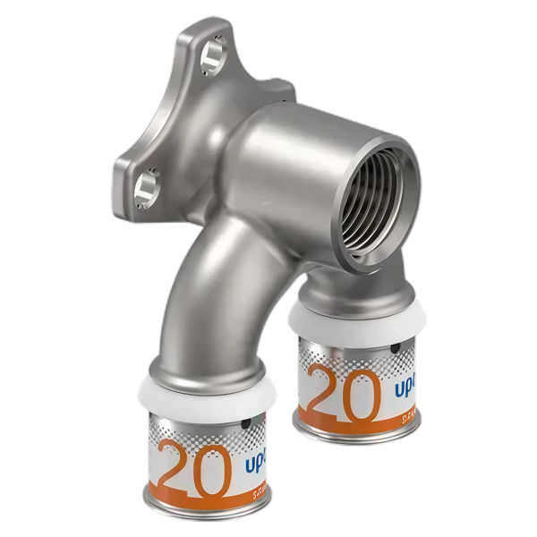 Uponor S-Press Plus Aqua pers U-muurplaat 20x1/2"bix20mm