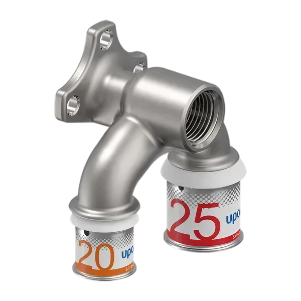 Uponor S-Press Plus Aqua pers U-muurplaat 20x1/2"bix25mm