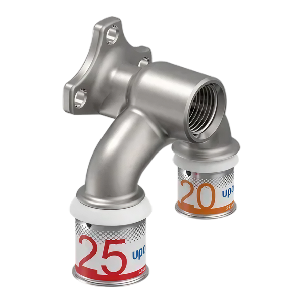 Uponor S-Press Plus Aqua pers U-muurplaat 25x1/2"bix20mm