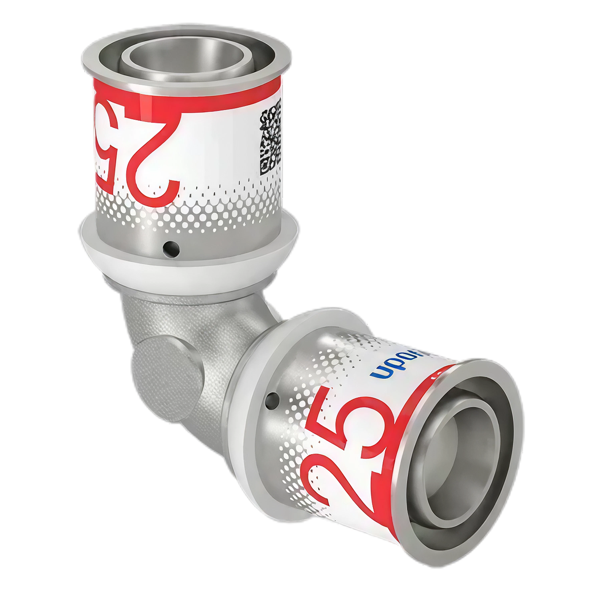 Uponor S-Press Plus pers bocht 90° 25x25mm