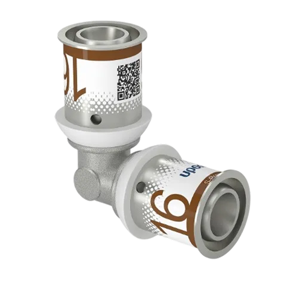 Uponor S-Press Plus pers knie 90° 16x16mm