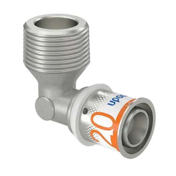 Uponor S-Press Plus pers  knie 90° bu.dr. 20mm x 3/4"