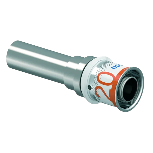Uponor S-Press Plus pers koppeling overgang 20MLCx15mm CU/RV