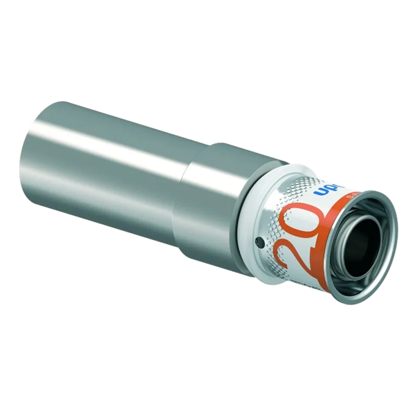 Uponor S-Press Plus pers koppeling overgang 20MLCx22mm CU/RV