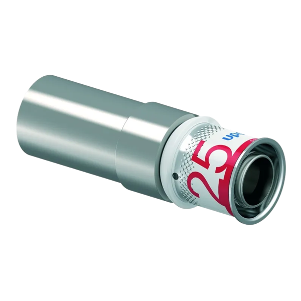Uponor S-Press Plus pers koppeling overgang 25MLCx28mm CU/RV