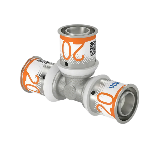 Uponor S-Press Plus pers T-stuk 20x20x20mm
