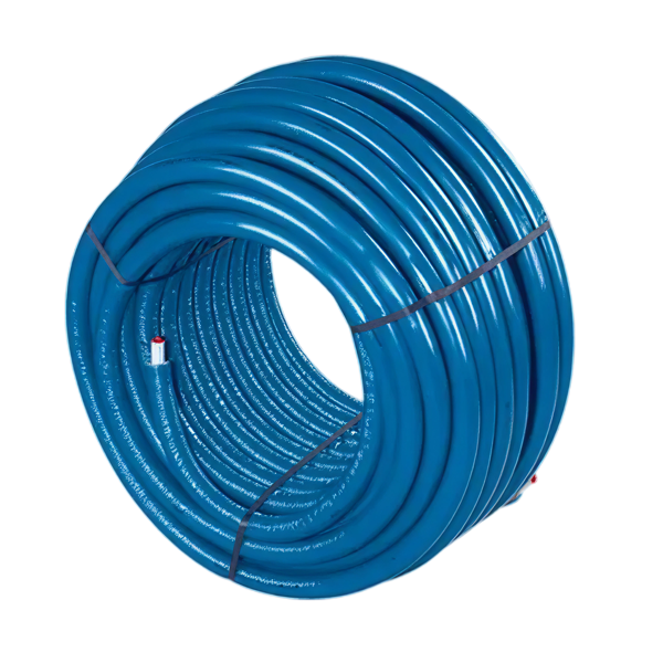 Uponor Uni Pipe PLUS wit voorgeïsoleerd S10 WLS 035 20x2,25 blauw 75m