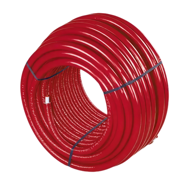 Uponor Uni Pipe PLUS wit voorgeïsoleerd S4 WLS 040 20x2,25 rood 100m