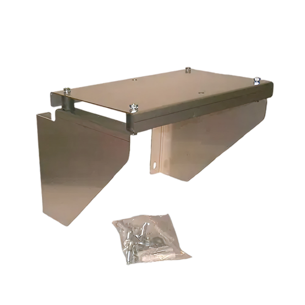 Wandbevestigingsplateau verzink, t.b.v. inox pompen