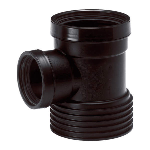 Wavin PP Instort T-Stuk 88° ZW 110x75 3M