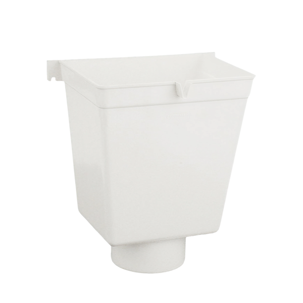 Wavin PVC Vergaarbak 80mm, wit, model II