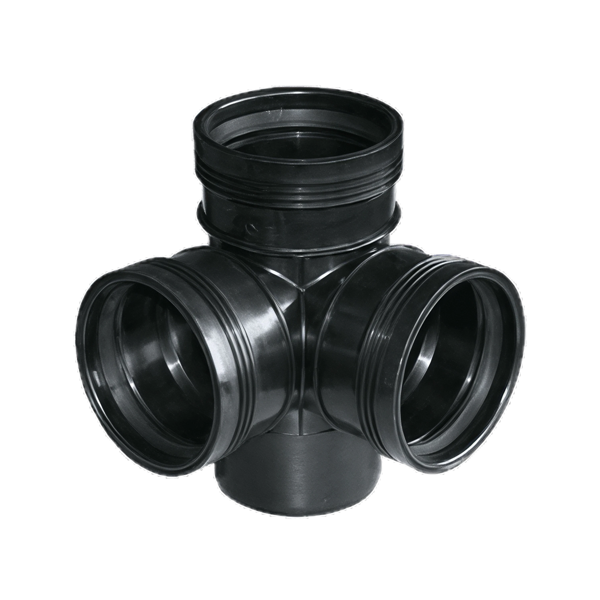 Wavin Wafix PP Hoek T-Stuk 88,5° ZW 110 3MS