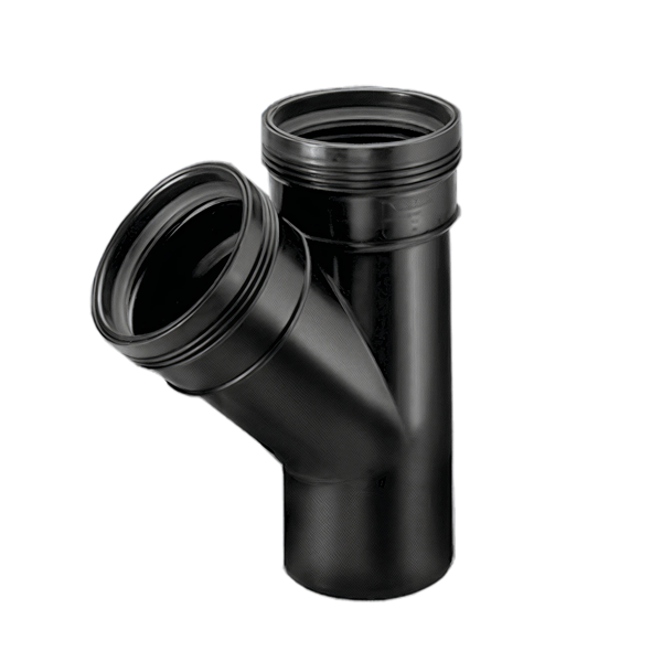 Wavin Wafix PP T-Stuk 45° ZW 32 2M/S