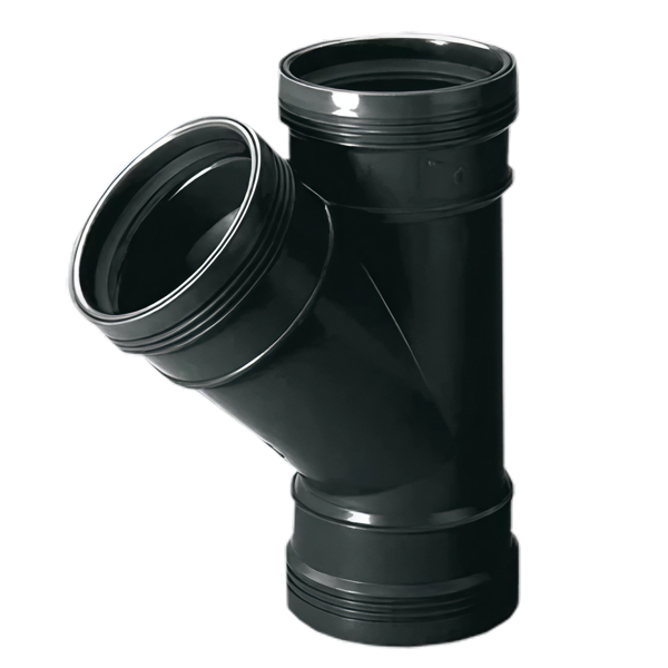 Wavin Wafix PP T-Stuk 45° ZW 50 3M